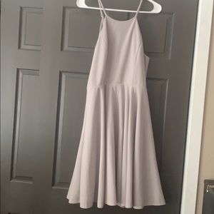 Grey Midi Dress